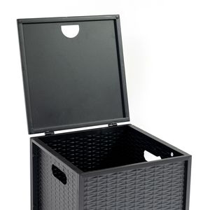 Cubierta de Tanque de Propano con Superficie de Mimbre Tejido Imitación Ratán - Product Image 5