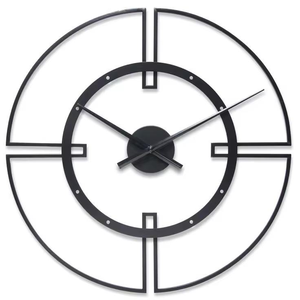 Modern Metal <b>Wall</b> <b>Clock</b> Luxury <b>Decorative</b> Round Hanging Timepiece for <b>Wall</b> <b>Decoration</b> - Product Image 3