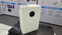 Sistem Udara Segar Komersial yang Dipasang di Dinding, Ventilator Monitor CO2 untuk Ruang Rapat Kantor, Lobi Bank