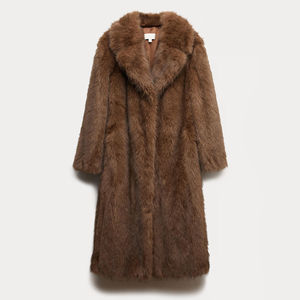 Manteaux en laine et polyester pour femmes, de qualité supérieure, élégants et tendance pour l'hiver, en vente en gros, sans motifs - Product Image 1