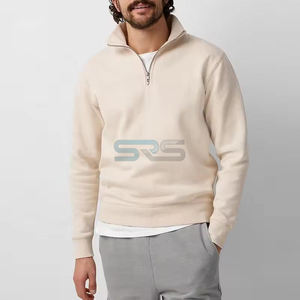 Sweat-shirt d'hiver pour homme en molleton 100% coton, col à capuche, coupe ample, broderie 3D, écologique, respirant, pull-over - Product Image 3