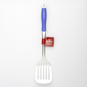 Spatule de cuisine en acier inoxydable JM191, 14,6 pouces, à fentes, avec manche en ABS, pour la restauration et la cuisine domestique - Product Image 2