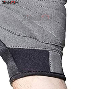 ถุงมือหนังกันน้ำคุณภาพสูง OEM สำหรับพายเรือและแล่นเรือใบ ระบายอากาศได้ดี  แบบนิ้วสั้น  สำหรับทุกเพศ  ปิดด้วยแถบตีนตุ๊กแก  แบบใหม่  พร้อมสกรีนโลโก้ตามสั่ง - Product Image 4