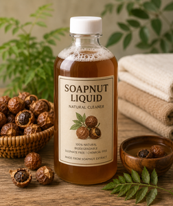 Nettoyant pour canalisations multi-usages à l'extrait liquide de noix de savon de haute qualité, fabriqué en Inde, avec action moussante et élimination des taches - Product Image 1
