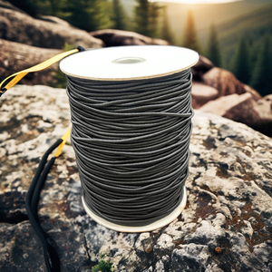 Cordons élastiques tressés 100 % polyester colorés, haute ténacité, écologiques, durables, pour sacs, vêtements et chaussures - Product Image 5