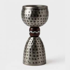 Quemador de incienso de latón martillado de lujo, Mabkhara árabe, quemador de Oud, soporte de incienso de metal, decoración para el hogar de estilo medioriental - Product Image 6