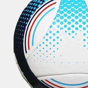 แผ่นพื้นผิว PU สำหรับฝึกซ้อม ลูกฟุตบอลออกแบบเอง ผู้ผลิตฟุตบอล ลูกฟุตบอลเย็บมือ ผลิตในปากีสถาน - Product Image 5