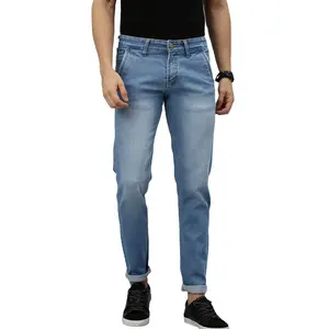 4 Seizoen Ripped Denim Jeans Broek 100% Katoen Straight Casual Denim In Voorraad Nieuwe Lege Elasticiteit Schade Mannen Jeans