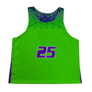 New Wholesale Custom Cheap Soccer Vests Reversible Sports Football <b>Training</b> <b>Bibs</b> Top Quality Blue Solid Color High Demanding - Product Image 5