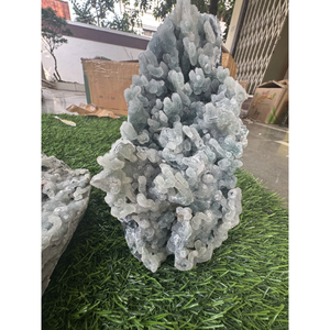 Lote de Calcedonia Azul Natural, Piedras Pulimentadas, Gemas de Alta Calidad para Diseño de Joyería y Decoración - Product Image 4