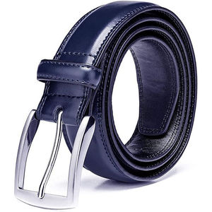 Fashion Leather Belts Customized Printed Logo Genuine Leather <b>Dress</b> Belts for Men Wear - Product Image 2