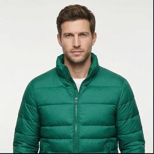 Chaqueta acolchada de servicio OEM personalizada para hombre, ajustada, nuevo diseño, recién llegado, el mejor Material, chaqueta acolchada transpirable usada para hombre - Product Image 1