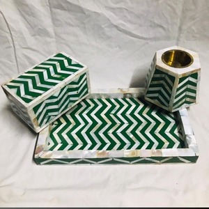 เตาเผาบัคฮูร์แบบฝังกระดูกพร้อมถาด ที่วางธูปสไตล์ตะวันออกกลาง - Product Image 5