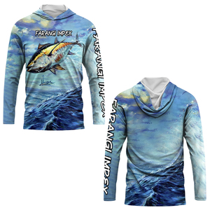 Sudadera Personalizada de Manga Larga para Hombre, Cuello Redondo, Impermeable, UPF 50, con Estampado por Transferencia de Calor, Ropa Transpirable para Pesca y Caza al Aire Libre - Product Image 5