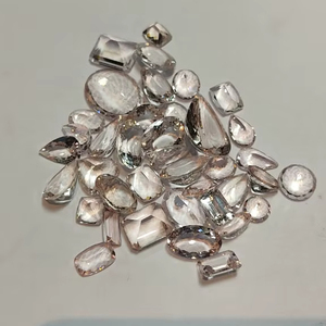Vente en gros de morganite rose naturelle 3-6 carats Pierres précieuses à facettes en vrac Commande minimum 100 carats - Product Image 1