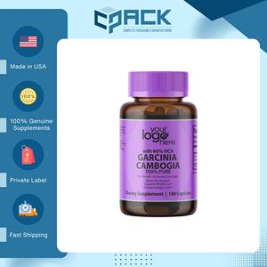 Cápsulas de Suplementos Dietéticos de Garcinia Cambogia 100% Orgánica Pura, Hechas en EE. UU., para Pérdida de Peso en Mujeres Embarazadas, con Logotipo Personalizado - Product Image 2