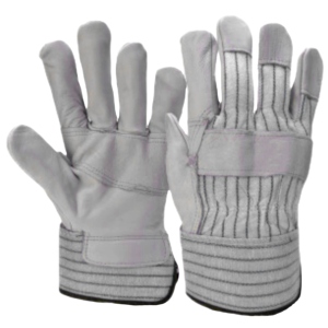 Guantes de Seguridad Reforzados de Cuero de Cabra, Cómodos y Resistentes, Guantes Industriales Canadienses con Función Antiestática - Product Image 6