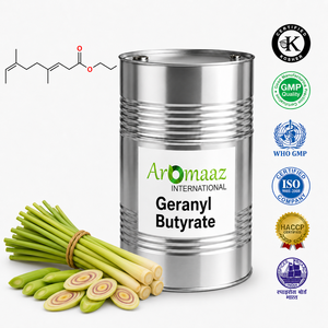Aromaaz International Geranyl Acetate 99.5% <b>Liquid</b> Synthetic Flavor Fruity Food Grade CAS 106-29-6 FEMA 3189 - Product Image 2