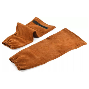 Manchons de soudure en cuir de vachette pleine fleur de haute qualité pour hommes et femmes, résistants à la chaleur et aux étincelles, pour la cuisson (vente en gros) - Product Image 5