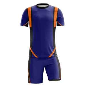 Maillot de football rétro de qualité supérieure, respirant, à séchage rapide, nouveau design, avec logo et numéros, kits de football complets - Product Image 6