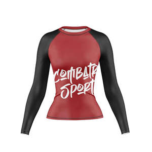 Rash Guard Manufacturer Customizable High Quality Men's Adult Polyester Digital Print Breathable Full <b>Sleeve</b> 300g Compression - Product Image 1