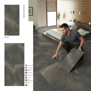 Onix Nouveau Design 600x1200 Poli Brillant Mat Glacé 24x48 Porcelaine 2x4 Marbre Stratifié Carrelage 60x120 Beige Intérieur - Product Image 5
