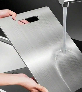 Planches à découper multi-usages en acier inoxydable pour la maison, la cuisine, l'hôtel et les restaurants - Product Image 3