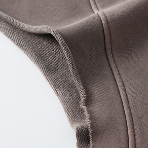 Chaleco con capucha sin mangas para hombre, estilo urbano, color sólido, de algodón, para verano. - Product Image 6