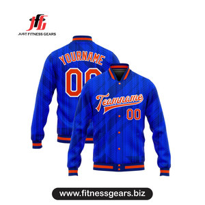 เสื้อแจ็คเก็ตวาร์ซิตี้แบบกำหนดเองสำหรับผู้ชาย สีดำเหลือง พิมพ์ลายแบบซับลิเมชั่น สวมใส่สบายในฤดูใบไม้ร่วง ผลิตจากโพลีเอสเตอร์ระบายอากาศได้ดี - Product Image 5