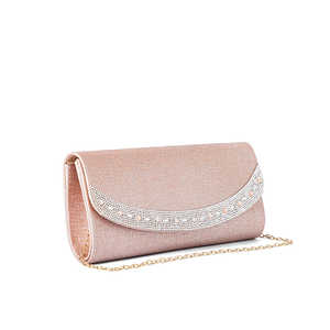 Champagne Fancy P24176 <b>Evening</b> <b>Bag</b> Clutch - Product Image 2