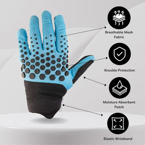 Gants de moto respirants haute performance pour la course à moto, le cyclisme, compatibles avec les écrans tactiles, pour hommes et femmes - Product Image 3
