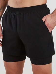 Shorts personnalisés en gros pour hommes – Nouveauté été, décontractés, respirants, pour le sport, taille moyenne - Product Image 3