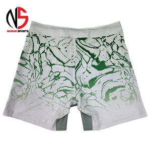 Crea tus propios shorts de MMA con impresión personalizada, shorts de boxeo de satén, shorts de boxeo para gimnasio, ropa de combate, shorts de Muay Thai con servicio OEM. - Product Image 5