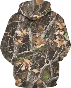 Nouveaux vêtements de chasse respirants sur mesure 2026, sweats à capuche camouflage, service OEM, fabriqués au Pakistan, en vente - Product Image 6