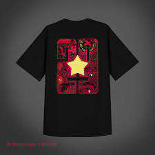 Camiseta de Cuello Redondo y Manga Corta para Hombre FMF, Corte Regular, 65% Algodón + 35% Elastano, Tejido TC, Transpirable, Estampado Gráfico, Informal - Product Image 5