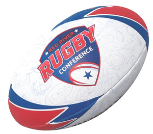 Pelota de rugby de marca personalizada de alta calidad Superficie de goma duradera con alto agarre - Product Image 3