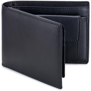 Men's Genuine Leather Bifold Wallet <b>Slim</b> Fold Design Multi <b>Card</b> <b>Holder</b> Daily Use Short Length Vintage Handmade - Product Image 1