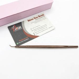 Outil de Perming de levage de cils en acier inoxydable or Rose de haute qualité - Product Image 1