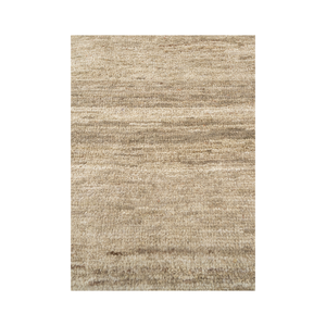 Alfombra Rectangular Beige de Viscosa Tejida a Mano, Alfombra Decorativa Hecha a Mano, Alfombra de Lujo para Decoración del Hogar - Product Image 1