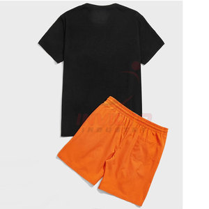 En stock, ropa deportiva de secado rápido de alta calidad, camiseta y pantalones cortos para hombre, hechos en Pakistán, camiseta y pantalones cortos. - Product Image 2