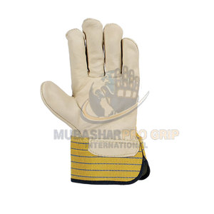 ถุงมือช่างชาวแคนาดาหนังแท้คุณภาพสูง ทนทาน กระชับมือ สวมใส่สบาย - Product Image 2