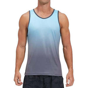 Camiseta sin mangas para hombre de alta calidad, 100% algodón, personalizable, transpirable y de secado rápido, cómoda para el verano, para el gimnasio. - Product Image 1