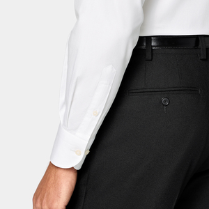 Ensemble de cérémonie scolaire unisexe pour enfants, bleu marine, avec pantalon de remise de diplôme, étole à pompon doré, uniforme académique, 100 % polyester modal - Product Image 6