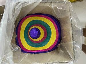 หมวกทรงโซมเบรโรทำมือจากหญ้าธรรมชาติ ลายทาง สำหรับผู้ใหญ่ ปรับขนาดได้ เหมาะสำหรับใส่ทำงาน ลำลอง ชายหาด ตกปลา เล่นสกี - Product Image 2