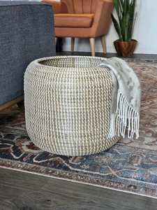 ตะกร้าใส่ของทำมือจากหญ้าทะเลเป็นมิตรกับสิ่งแวดล้อมผลิตจากเวียดนาม - Product Image 6