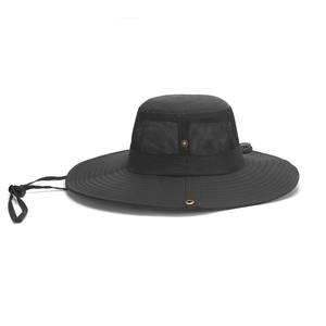 Vente en gros de nouveaux chapeaux de pêcheur unisexes personnalisés, tendance, safari, randonnée, été - Product Image 2