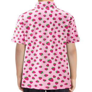 Polos de Golf Juveniles y Elegantes, Tela Ligera, Ajuste Cómodo para Prácticas de Golf, Recreación al Aire Libre y Moda Diaria - Product Image 4