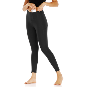 Leggings de yoga In Wonderland, taille haute, longueur intégrale, en spandex/nylon respirant, avec strass, extensibles dans quatre directions, shorts pour femmes - Product Image 2