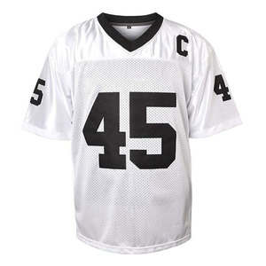 Camisetas de Rugby Personalizadas al por Mayor con Logotipo, Unisex, Tallas Grandes, 100% Poliéster, Retro, Nombre del Equipo de Fútbol Americano, Cowboys, Conjunto en Blanco - Product Image 1