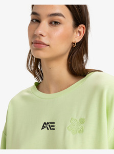Sudadera Personalizada para Mujer, Corte Holgado, Cuello Redondo, 320 GSM, Algodón French Terry, Logotipo Bordado, Proveedor OEM ODM, Sudaderas con Capucha para Mujer - Product Image 5